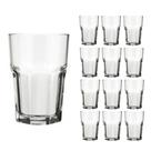 Jogo 12 Copo 200ml Vidro Bristol Suco Drinks Transparente Jogo 12 Copo 200ml Vidro Bristol Suco Drinks Transparente