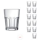 Jogo 12 Copos 60ml Bristol Dose Redondo Tequila Whisky Vidro