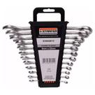 Jogo 12 Peças Chave Combinada Boca E Estrela 6a22mm Starfer Jogo 12 Peças Chave Combinada Boca E Estrela 6a22mm Starfer