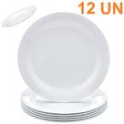 Jogo 12 Prato em Melamina 20,5cm p/ Buffet e Restaurantes