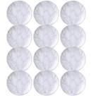 Jogo 12 Pratos de Sobremesa 19cm Rasos Porcelana Tramontina Arbo Mesa Posta