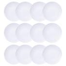 Jogo 12 Pratos Fundos Porcelana Branco 21cm Leonora Leve Cupê Sopas Caldos Massas Risotos Tramontina
