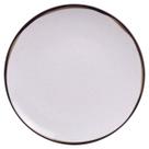 Jogo 12 Pratos Sobremesa 19cm em Porcelana Tramontina Canyon Cozinha Servir Doces Mesa Posta