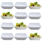Jogo 12 Saladeiras Bowl Pote 20cm Tigela em Melamina