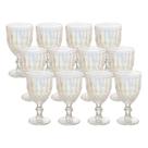 Jogo 12 Taça de Vidro Furta Cor Greek Rainbow para Água Transparente 345ml Wolff Jogo 12 Taça de Vidro Furta Cor Greek Rainbow para Água Transparente 345ml Wolff