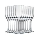 Jogo 12 Taças Champagne Cristal Imperatriz 190 ml - Nadir