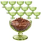 Jogo 12 Taças De Vidro Sobremesa Verde Diamante Sorvete Açai Luxo 400ml Jogo 12 Taças De Vidro Sobremesa Verde Diamante Sorvete Açai Luxo 400ml