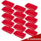 Jogo 15 Assadeiras Silicone para Pães Antiaderente Sortida