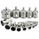 Jogo 15 Brocas Diamantadas Serra Copo Vidro Granito Ceramica Jogo 15 Brocas Diamantadas Serra Copo Vidro Granito Ceramica