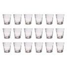 Jogo 18 Copos Shot Vidro Cachaça Vodka Tequila Dose 45mL Bar