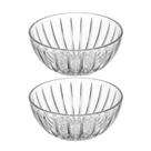 Jogo 2 Bowl de Cristal Ecológico Mini Tigela Cumbuca Transparente Wolff 100ml