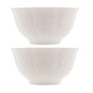 Jogo 2 Bowl Tigela De Cerâmica New Bone Butterfly Flower Borboleta Flores 14cm Lyor