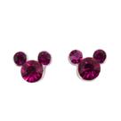 Jogo 2 brincos roxo mickey - disney Jogo 2 brincos roxo mickey - disney