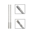 Jogo 2 Brocas SDS Plus 5X160 mm Aço Carbono Tungstênio