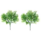Jogo 2 Buquês Folhagem Palmeirinha Leque Verde Artificial Prime 38cm - MC Flores Jogo 2 Buquês Folhagem Palmeirinha Leque Verde Artificial Prime 38cm - MC Flores