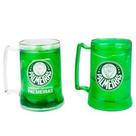 Jogo 2 canecas gel isolante térmico 400ml - palmeiras