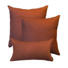 Jogo 2 Capa Almofadas Santorini Luxo 50x50cm 2 Capas 30x50cm Suede Texturizado Com Ziper
