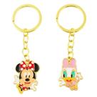 Jogo 2 Chaveiros Minnie Pata Daisy 4cm - Disney