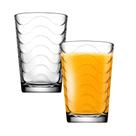 Jogo 2 Copo Vidro Baixo Drink Vidro Grosso Agua Suco Transparente 190ml