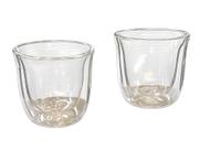 Jogo 2 Copos 100ml de Vidro Parede Dupla Glass Wellmix Jogo 2 Copos 100ml de Vidro Parede Dupla Glass Wellmix