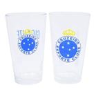Jogo 2 Copos De Vidro 475ml - Cruzeiro
