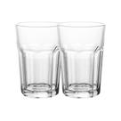 Jogo 2 Copos de Vidro Alto Vidro para Drink Bebidas Allure Transparente 425ml Wolff