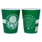Jogo 2 copos plástico 3d 400ml - palmeiras