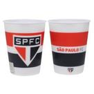 Jogo 2 copos plástico 3d 400ml - spfc