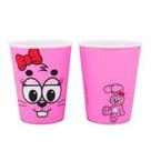 Jogo 2 copos plástico dalila 400ml - turma da mônica