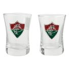 Jogo 2 Copos Shot Vidro 50ml - Fluminense