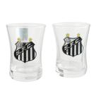 Jogo 2 Copos Shot Vidro 50ml - Santos