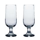 Jogo 2 Copos Taça de Vidro Chopp Hannover 300ml Casa Linda