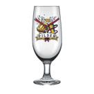 Jogo 2 Copos Taças Floripa Pokal Cerveja Artesanal 300ml Vidro Temperado Estampada Resistente