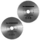 Jogo 2 Discos Serra 110mm Madeira 60/80D Eda Jogo 2 Discos Serra 110mm Madeira 60/80D Eda