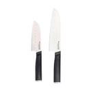 Jogo 2 Facas Santoku Capa Protetora Aço Japones Kitchenaid Jogo 2 Facas Santoku Capa Protetora Aço Japones Kitchenaid