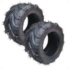 Jogo 2 Pneus 16x87 Mini Quadriciclo Kraken 110cc Diant traseiro