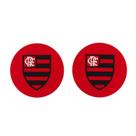 Jogo 2 porta copos pvc 10cm - flamengo