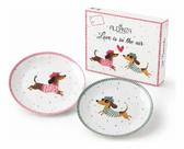 Jogo 2 Pratos de Sobremesa Love Is In The Air Alleanza Jogo 2 Pratos de Sobremesa Love Is In The Air Alleanza