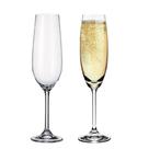 Jogo 2 Taça para Champanhe 270ml em Cristal Transparente Wolff