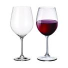 Jogo 2 Taça para Vinho Tinto 740ml em Cristal Transparente Wolff
