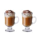 Jogo 2 Taças Cappuccino Café Nespresso Dolce Gusto Cor Transparente Lyor 114ml