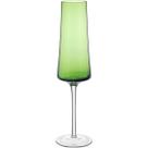 JOGO 2 TAÇAS CHAMPANHE HOME&CO LATOUR VIDRO 210ml 26x7x7cm VERDE