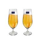 Jogo 2 Taças De Cerveja Chopp Bohemia Cristal Titanium 380ml