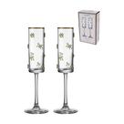 Jogo 2 Taças de Champagne Grace 150ml em Vidro Haüskraft