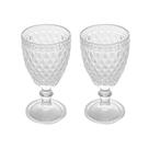 Jogo 2 Taças de Vidro Bico de Abacaxi para Água 260ml Transparente Lyor Jogo 2 Taças de Vidro Bico de Abacaxi para Água 260ml Transparente Lyor