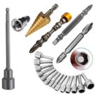 Jogo 20 Pçs Bits Ponteira Parafusadeira Philips Soquetes