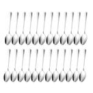 Jogo 24 Colheres de Chá Aço Inox Cor Prata Linha Silver Em Casa Tem 12,5cm Jogo 24 Colheres de Chá Aço Inox Cor Prata Linha Silver Em Casa Tem 12,5cm