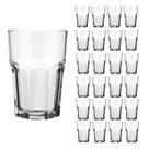 Jogo 24 Copo 200ml Vidro Bristol Suco Drinks Transparente