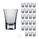 Jogo 24 Copos 60ml Ole Dose Redondo Tequila Whisky Vidro