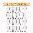 Jogo 24 Copos Oca 300 ML Transparente Elegante Bebibas Sucos